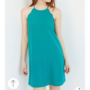 Urban Outfitters high neck scallop front dress M